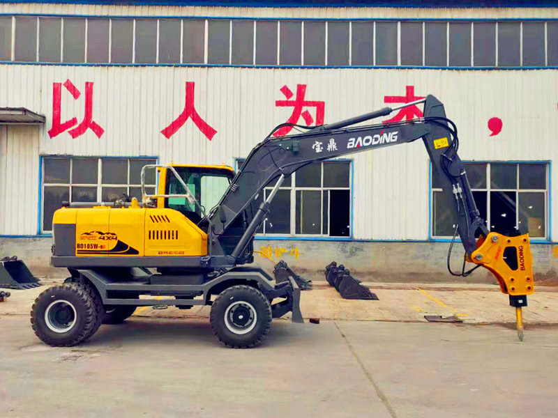 出口輪式挖掘機(jī)