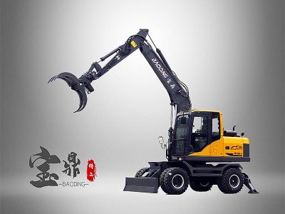 寶鼎BD105W-8D輪式抓木機(jī)