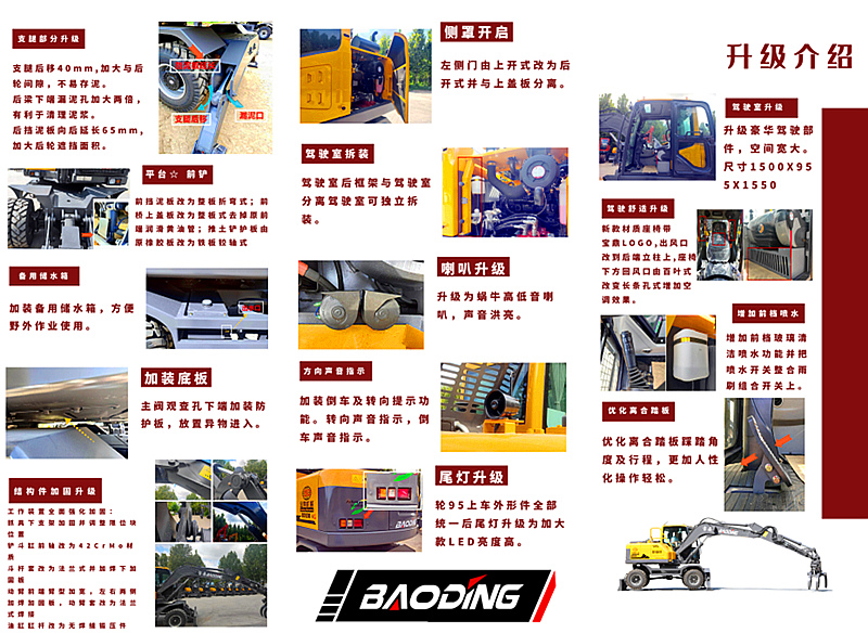 新款95抓木機(jī)型號(hào)升級(jí)內(nèi)容