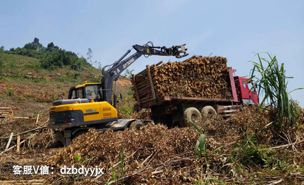 寶鼎輪式抓木機(jī)95車型