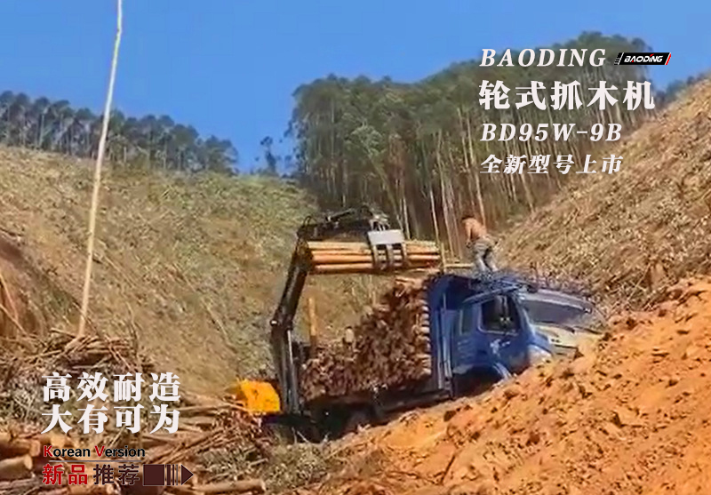 寶鼎輪式抓木機(jī)