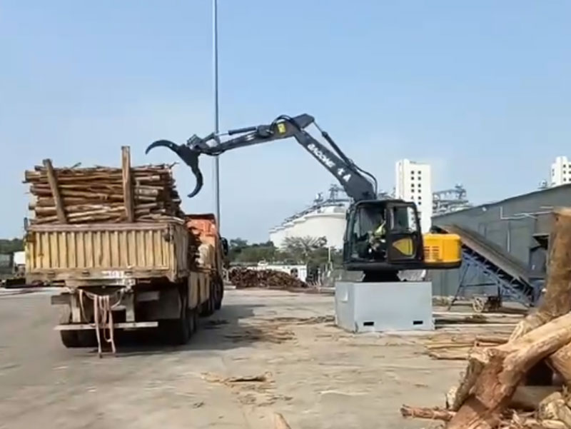 寶鼎固定式抓木機(jī)