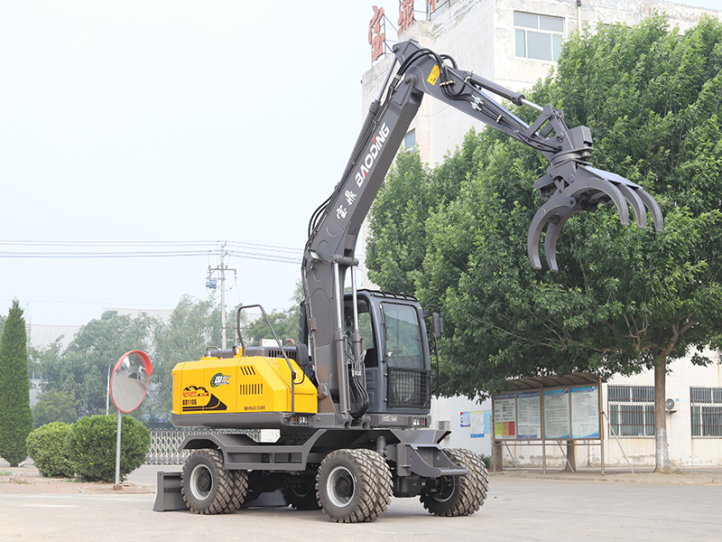 寶鼎110G抓木機