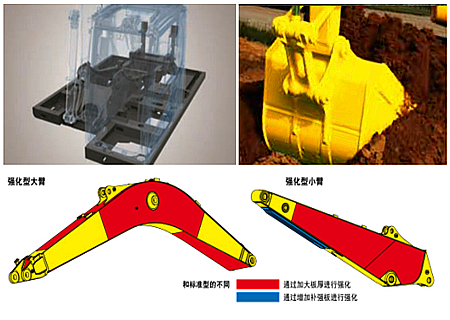 寶鼎BD80W輪式小挖掘機(jī)結(jié)構(gòu)堅(jiān)固